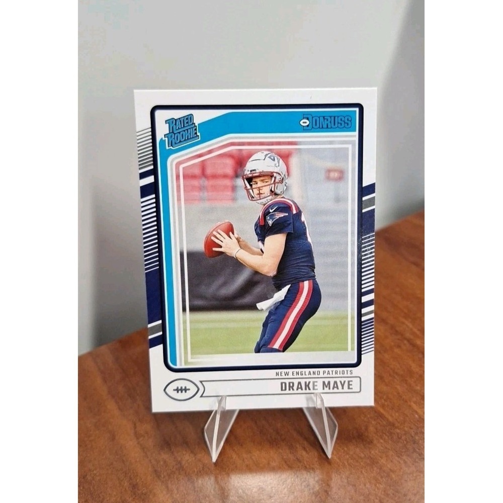 2024 Panini Donruss‎ Rated Rookie Drake Maye #379 RC rookie card